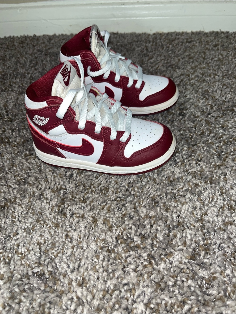 Nike Jordan 1 Retro High OG Artisanal Red Toddler Sneakers